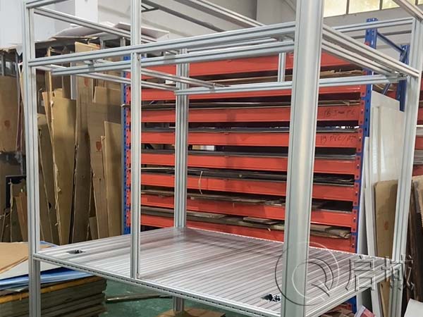 鋁型材台麵框架